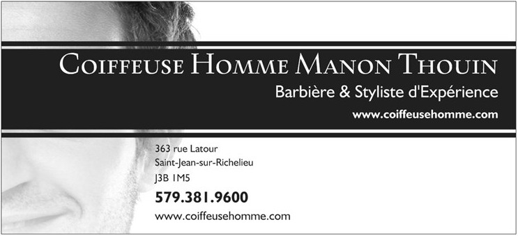 Idée Cadeau St-Jean-sur-Richelieu Coiffure Homme
